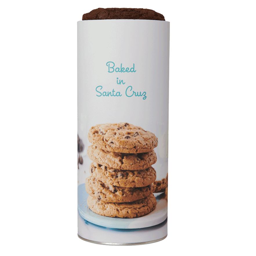 cookie Baked in Santa Cruz Cookie Tower | Pacific Cookie Company